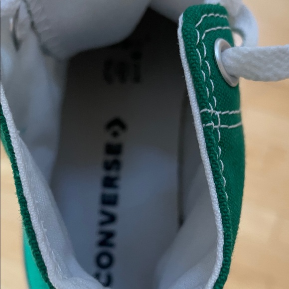 Converse All Stars Classic Green High-Top Sneakers - Picture 8 of 8